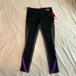 Fila sport yoga pants M (10-12) NWT